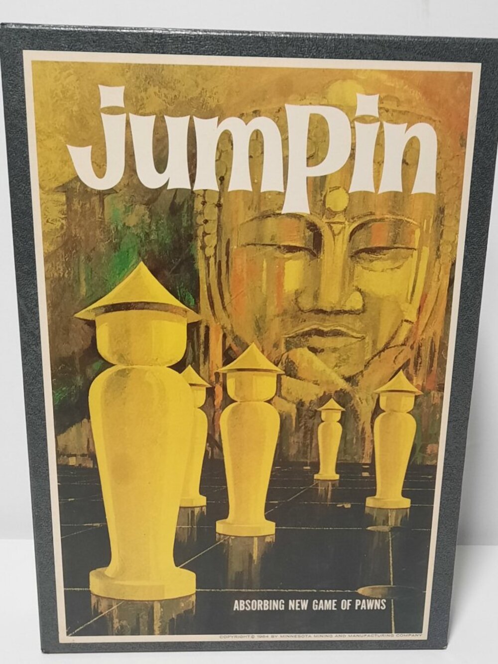 Vintage 1964 3M Jumpin Bookshelf Strategy Board Game Complete Instructions